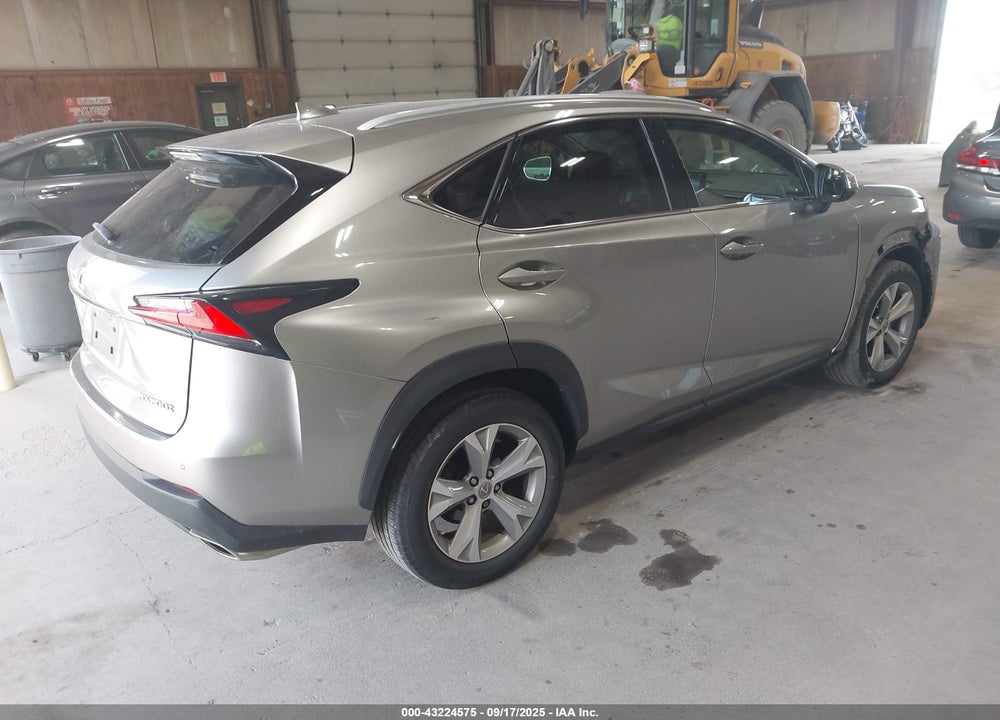 2017 LEXUS NX 200T VIN: JTJBARBZ9H2125288