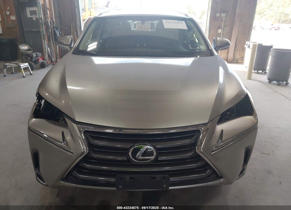2017 LEXUS NX 200T VIN: JTJBARBZ9H2125288