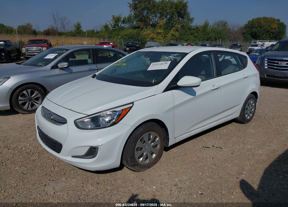 2017 HYUNDAI ACCENT VIN: KMHCT5AE5HU306199