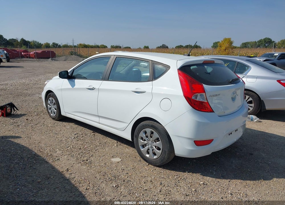2017 HYUNDAI ACCENT VIN: KMHCT5AE5HU306199