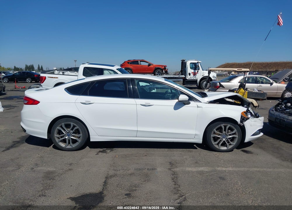 2017 FORD FUSION VIN: 3FA6P0T94HR326207