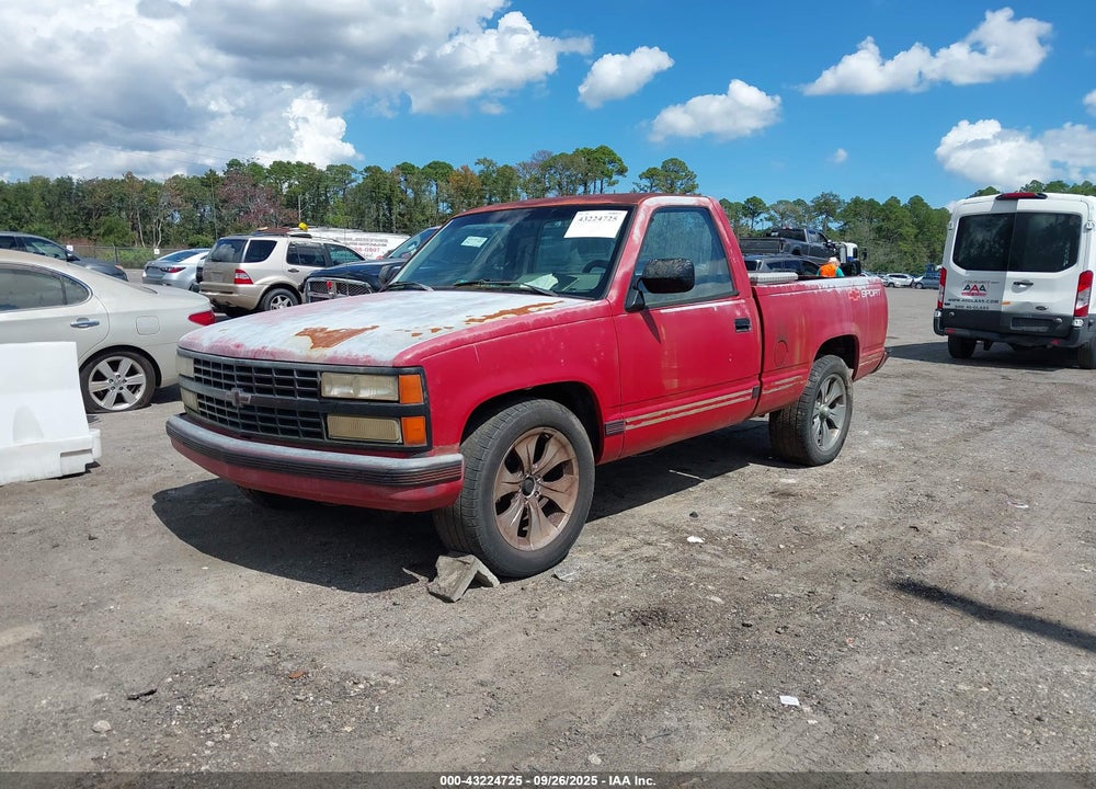 1991 CHEVROLET GMT-400 C1500 VIN: 1GCDC14ZXMZ165109