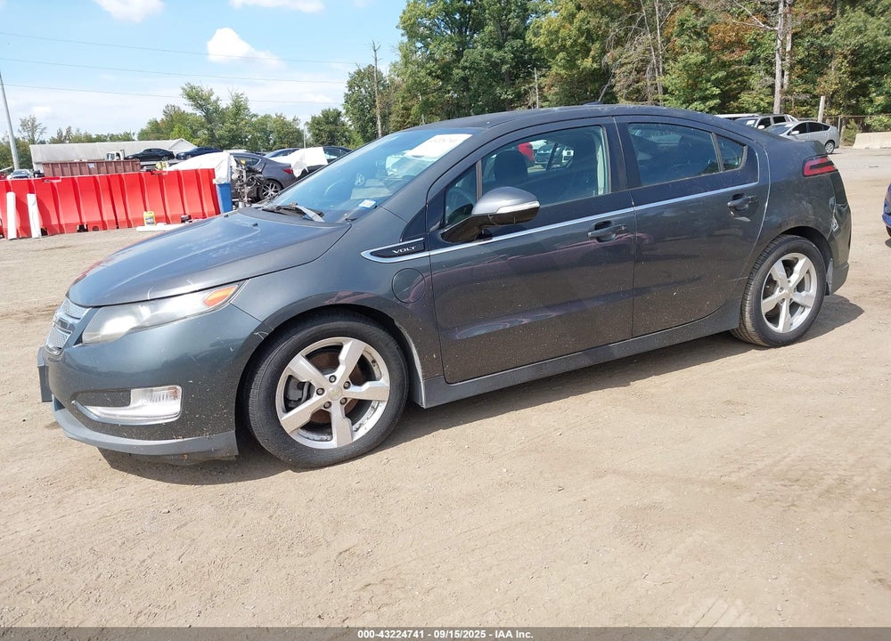 2011 CHEVROLET VOLT VIN: 1G1RC6E42BU101929