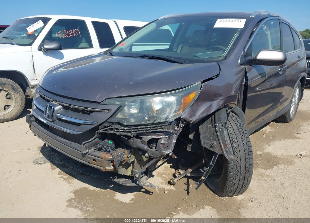 2013 HONDA CR-V EX-L VIN: 5J6RM4H77DL050316