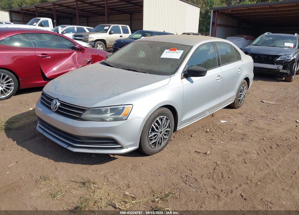 2015 VOLKSWAGEN JETTA 2.0L S VIN: 3VW2K7AJ7FM410218