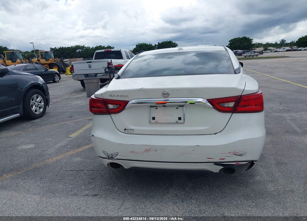 2016 NISSAN MAXIMA VIN: 1N4AA6AP0GC403992