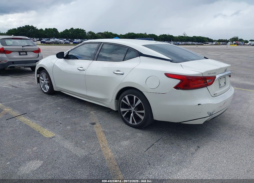 2016 NISSAN MAXIMA VIN: 1N4AA6AP0GC403992