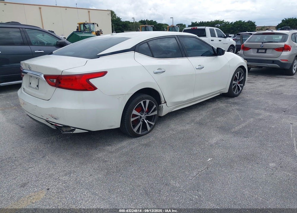 2016 NISSAN MAXIMA VIN: 1N4AA6AP0GC403992