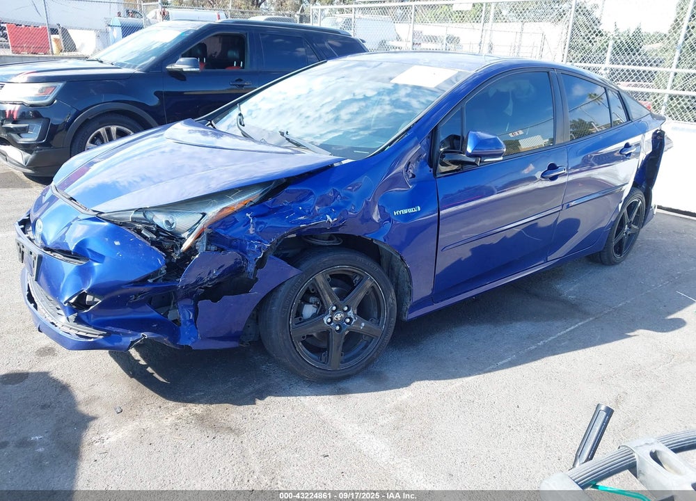 2016 TOYOTA PRIUS THREE TOURING VIN: JTDKARFU1G3500844