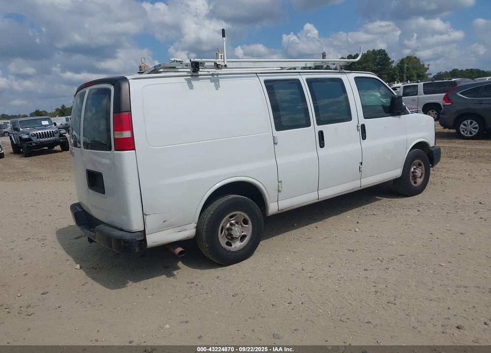 2015 CHEVROLET EXPRESS 2500 VIN: 1GCWGFCF3F1279861
