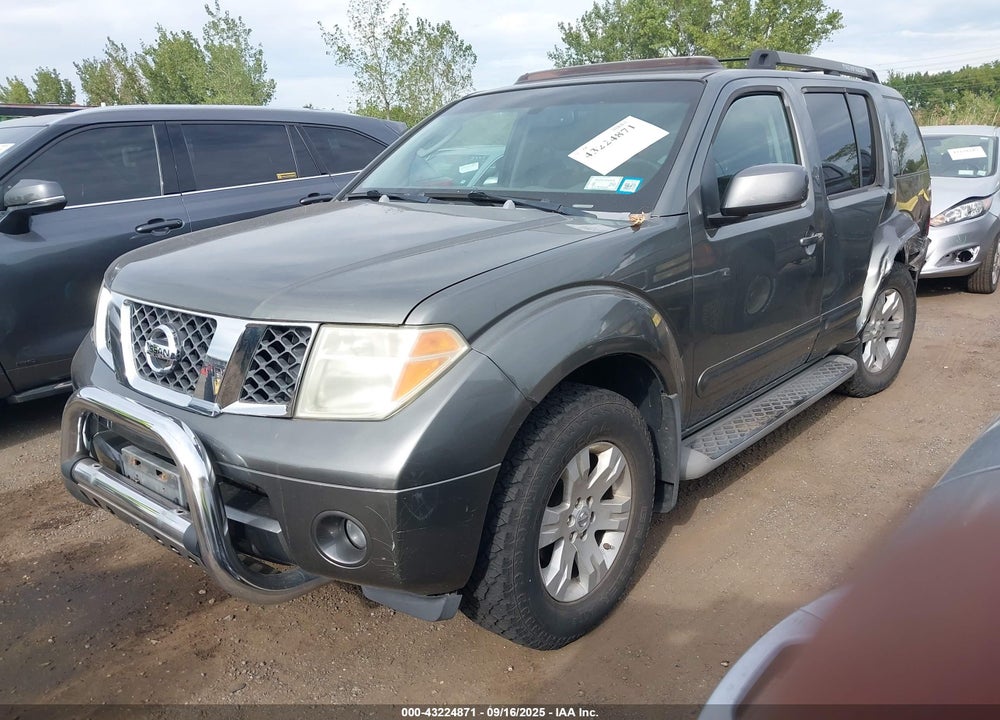 2006 NISSAN PATHFINDER VIN: 5N1AR18W46C674065