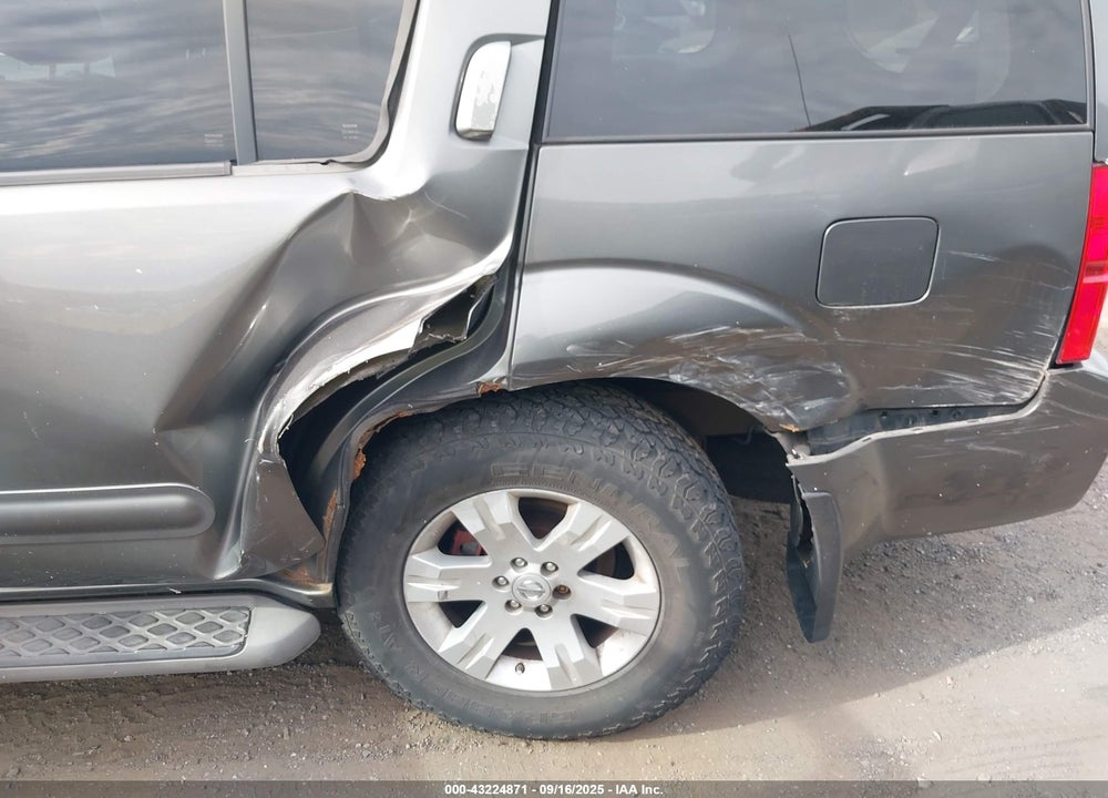 2006 NISSAN PATHFINDER VIN: 5N1AR18W46C674065