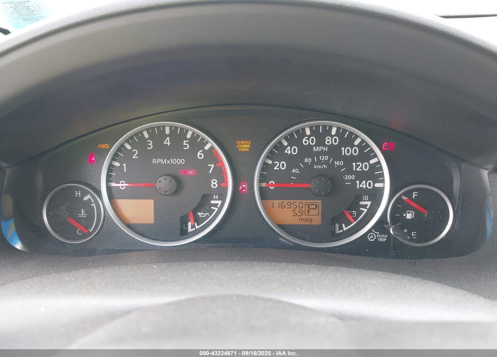 2006 NISSAN PATHFINDER VIN: 5N1AR18W46C674065