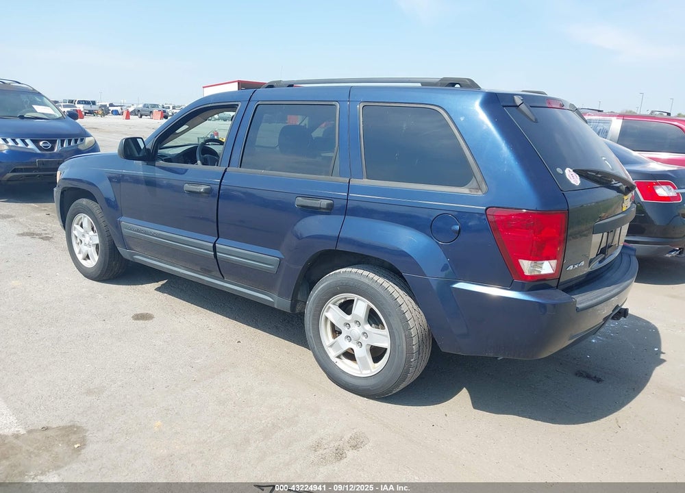 2005 JEEP GRAND CHEROKEE LAREDO VIN: 1J4GR48K15C592123