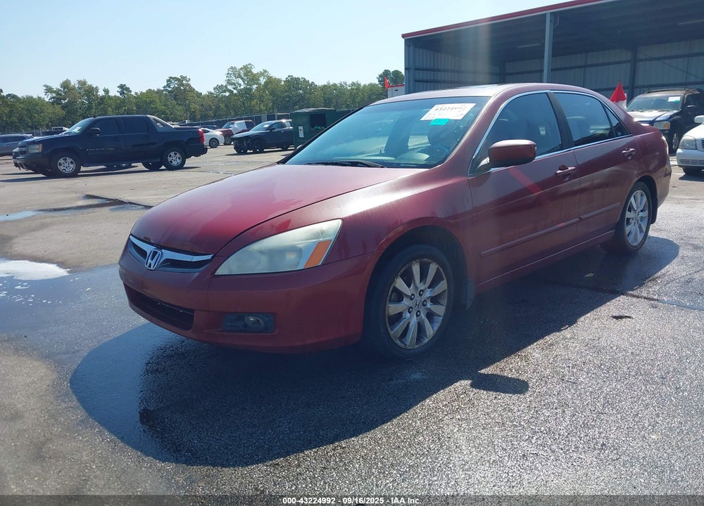 2007 HONDA ACCORD 3.0 EX VIN: 1HGCM66507A024196