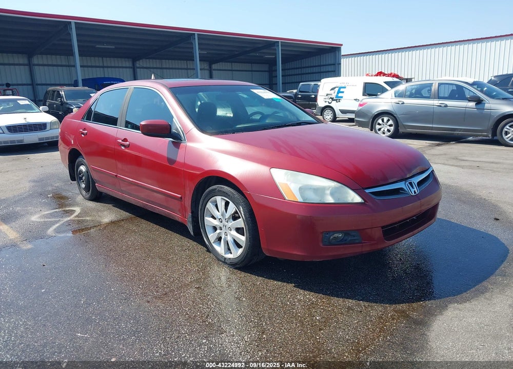 2007 HONDA ACCORD 3.0 EX VIN: 1HGCM66507A024196