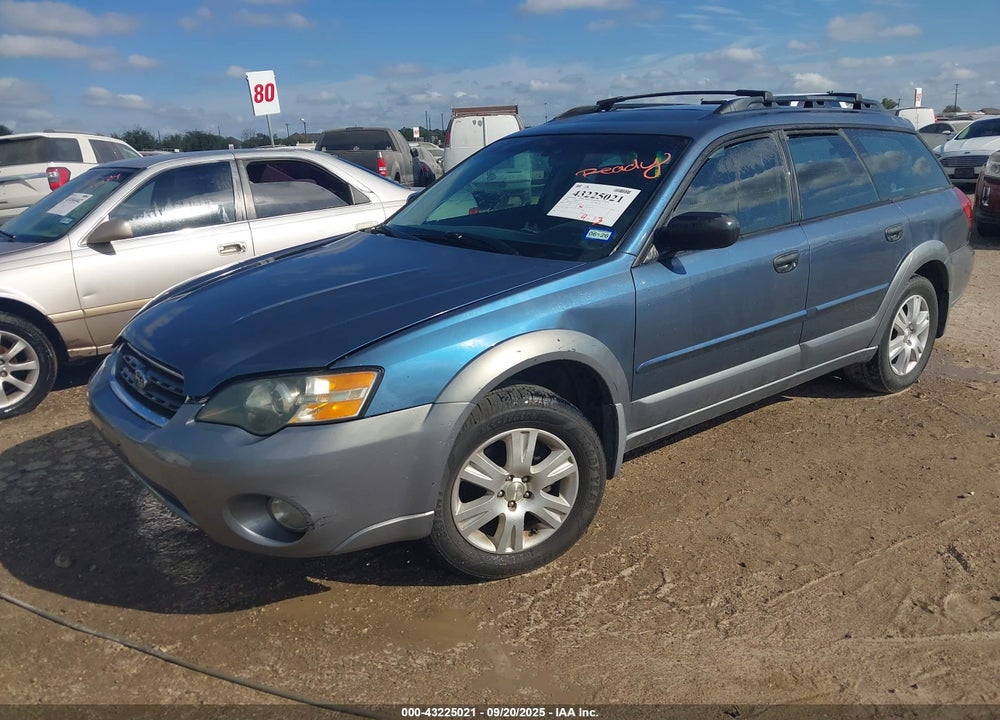 2005 SUBARU OUTBACK 2.5I VIN: 4S4BP61CX57356188