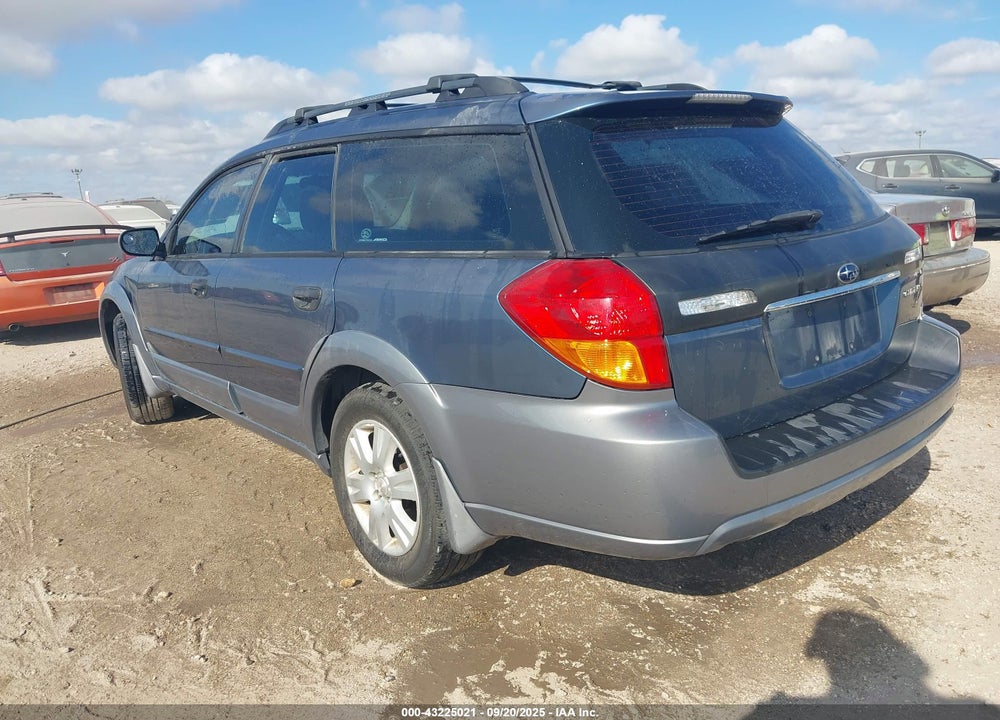 2005 SUBARU OUTBACK 2.5I VIN: 4S4BP61CX57356188