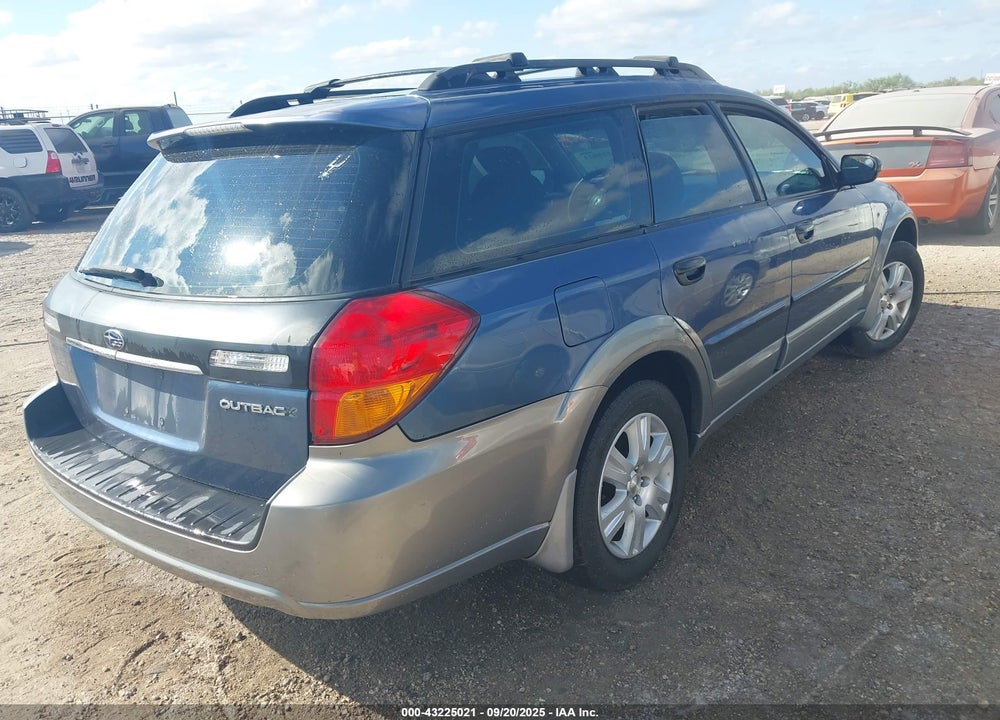 2005 SUBARU OUTBACK 2.5I VIN: 4S4BP61CX57356188