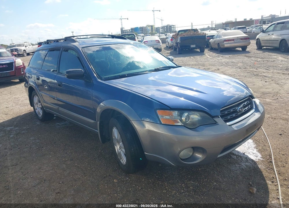 2005 SUBARU OUTBACK 2.5I VIN: 4S4BP61CX57356188