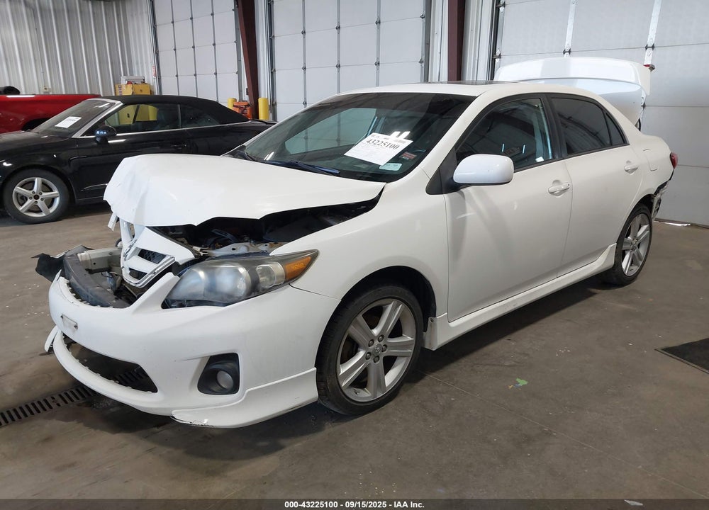 2013 TOYOTA COROLLA S VIN: 2T1BU4EE9DC982826