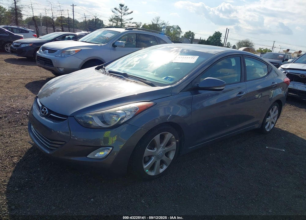 2013 HYUNDAI ELANTRA VIN: 5NPDH4AEXDH276268