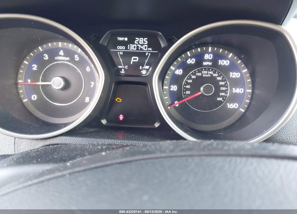 2013 HYUNDAI ELANTRA VIN: 5NPDH4AEXDH276268
