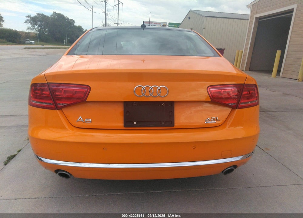 2012 AUDI A8 L QUATTRO VIN: WAURVAFD6CN003062