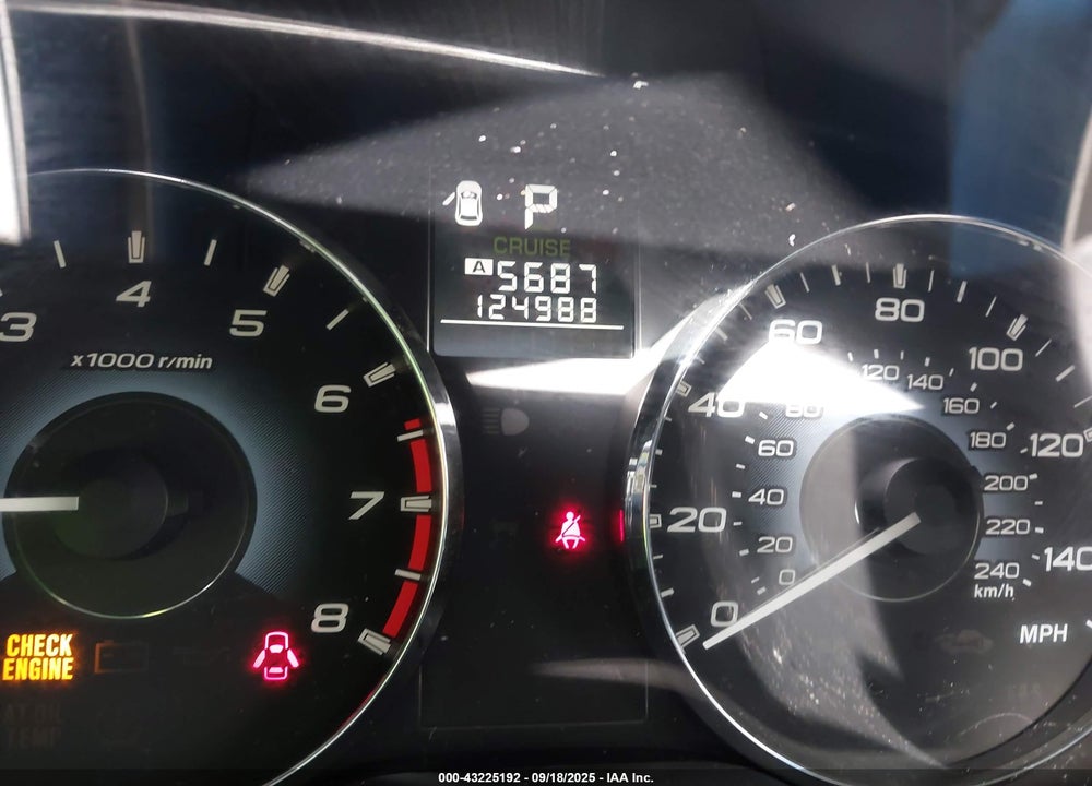 2010 SUBARU OUTBACK VIN: 4S4BRBKC2A3312480
