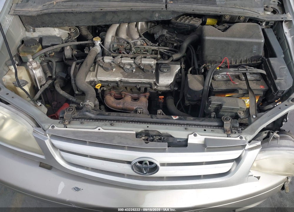 2001 TOYOTA SIENNA XLE VIN: 4T3ZF13C31U332108