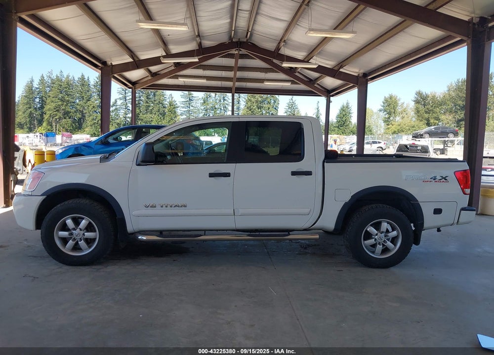 2008 NISSAN TITAN PRO-4X VIN: 1N6AA07C18N302037