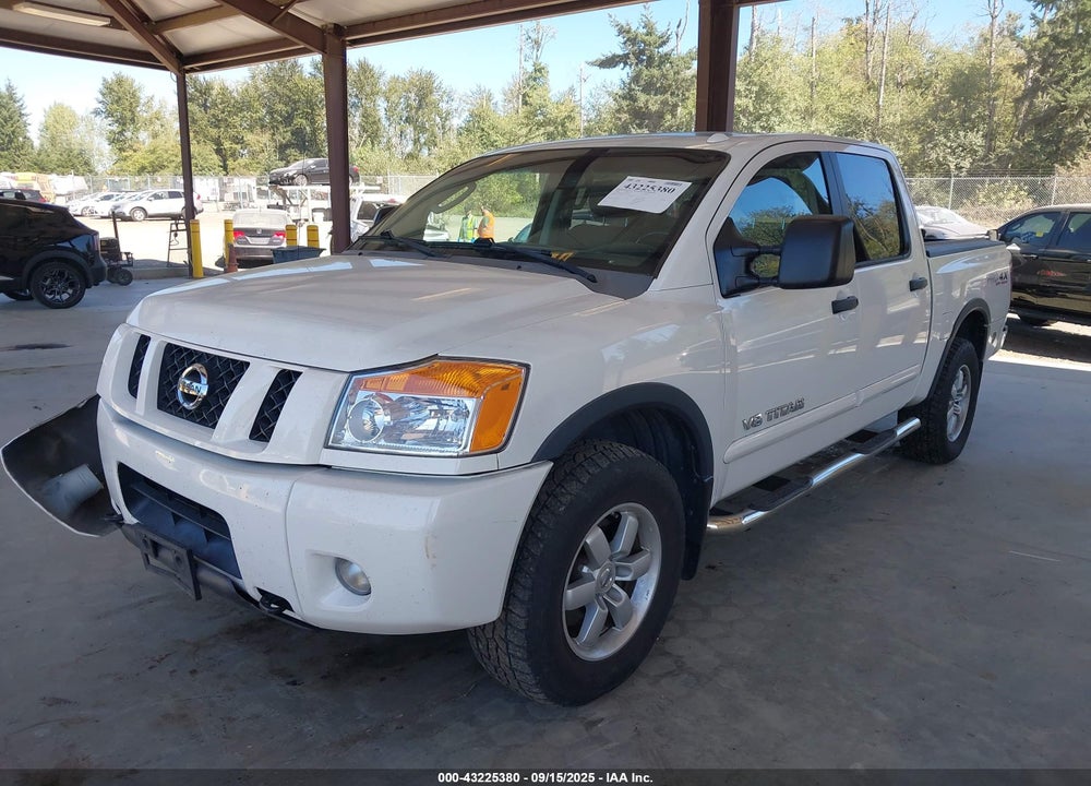 2008 NISSAN TITAN PRO-4X VIN: 1N6AA07C18N302037