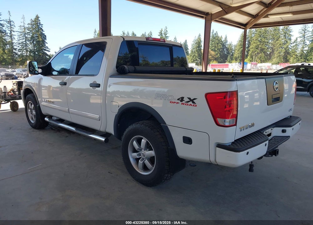 2008 NISSAN TITAN PRO-4X VIN: 1N6AA07C18N302037