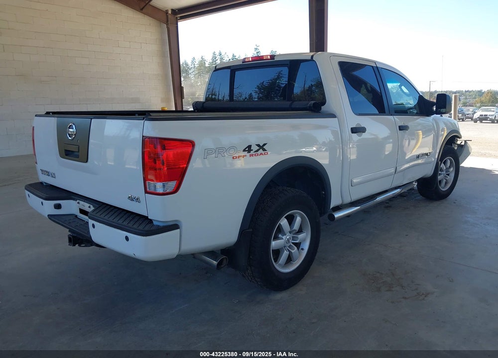 2008 NISSAN TITAN PRO-4X VIN: 1N6AA07C18N302037