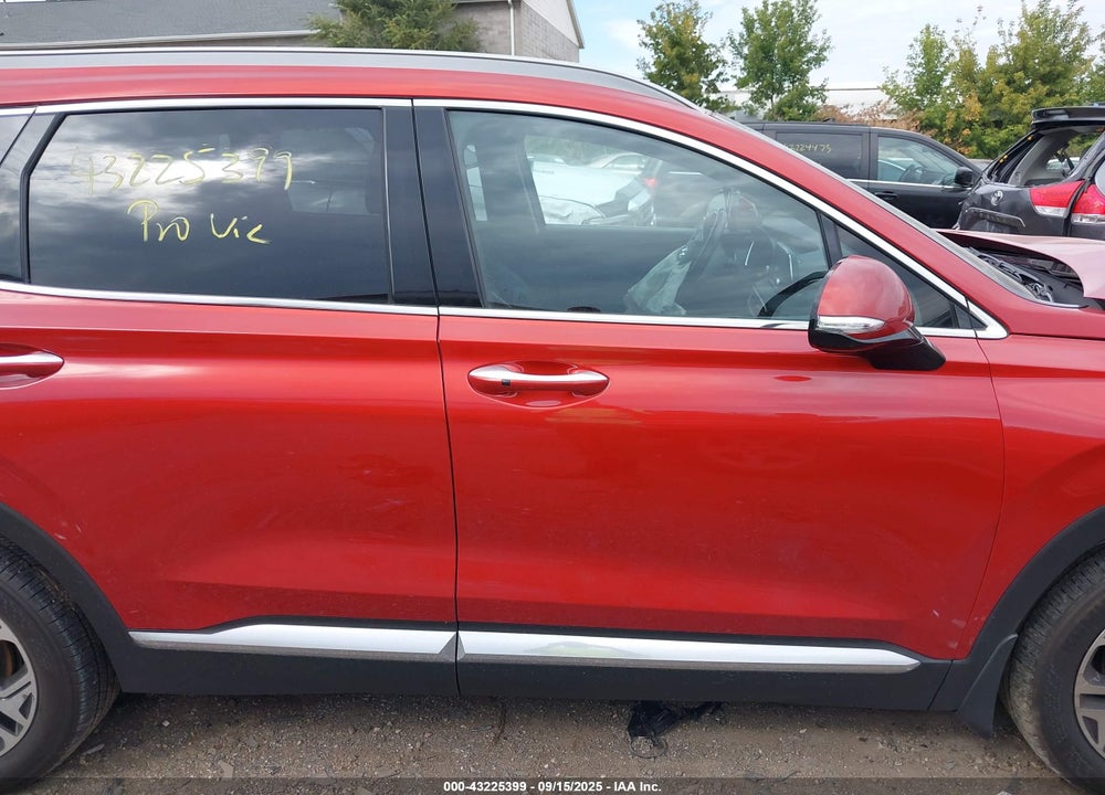 2020 HYUNDAI SANTA FE VIN: 5NMS3CAA9LH185033