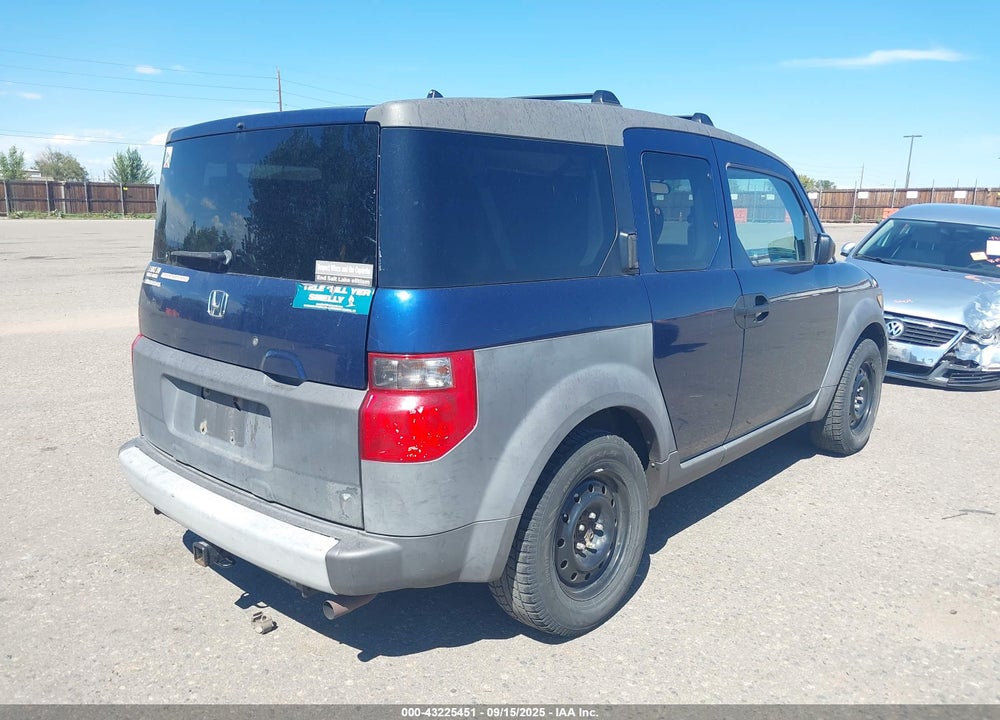2003 HONDA ELEMENT EX VIN: 5J6YH28513L019029