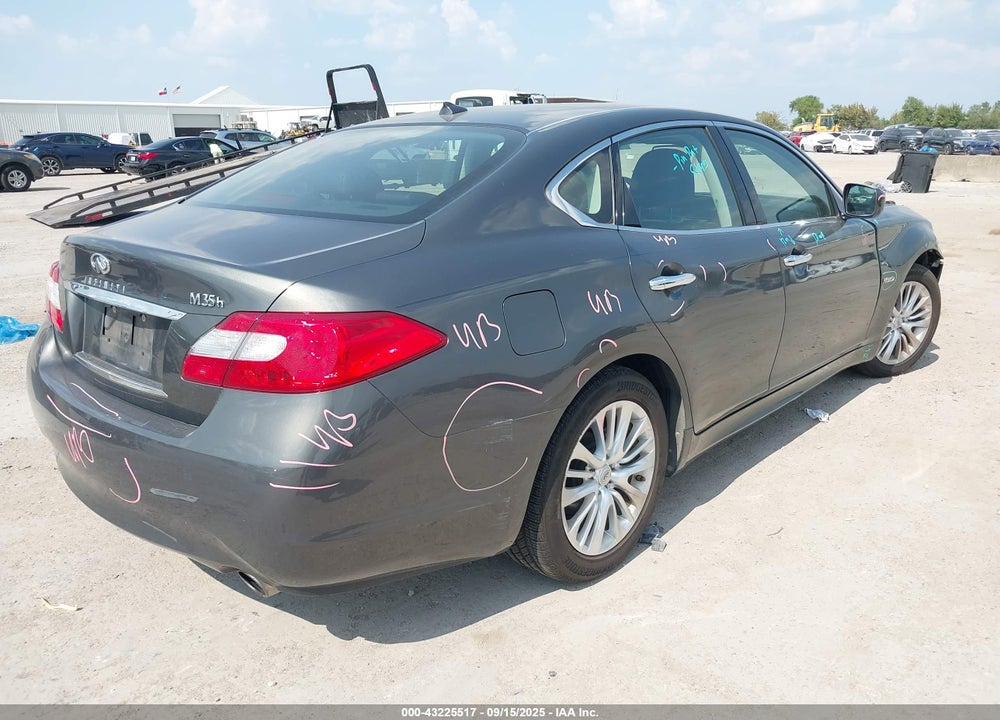 2012 INFINITI M35H VIN: JN1EY1AP3CM910015