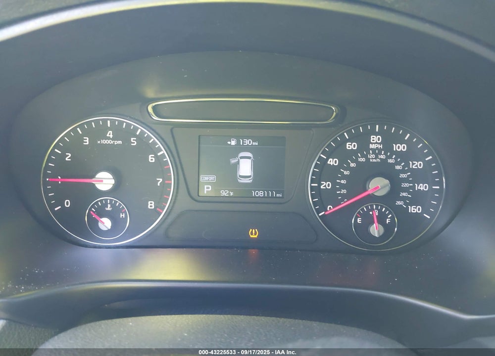 2020 KIA SORENTO 2.4L LX VIN: 5XYPG4A33LG711944