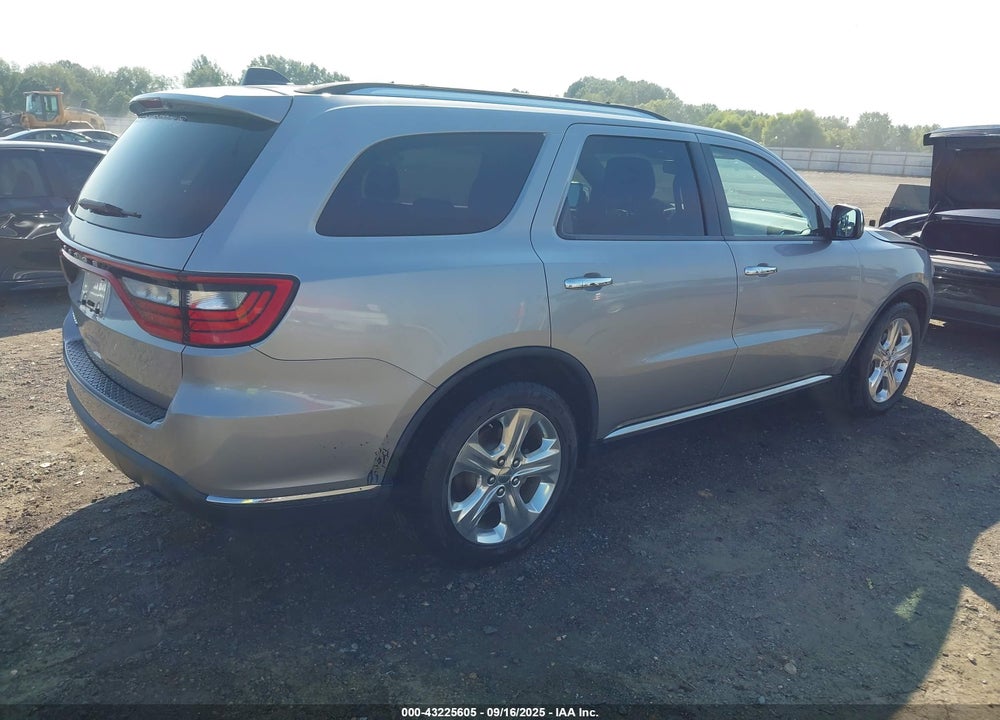 2014 DODGE DURANGO VIN: 1C4RDHAG7EC494840
