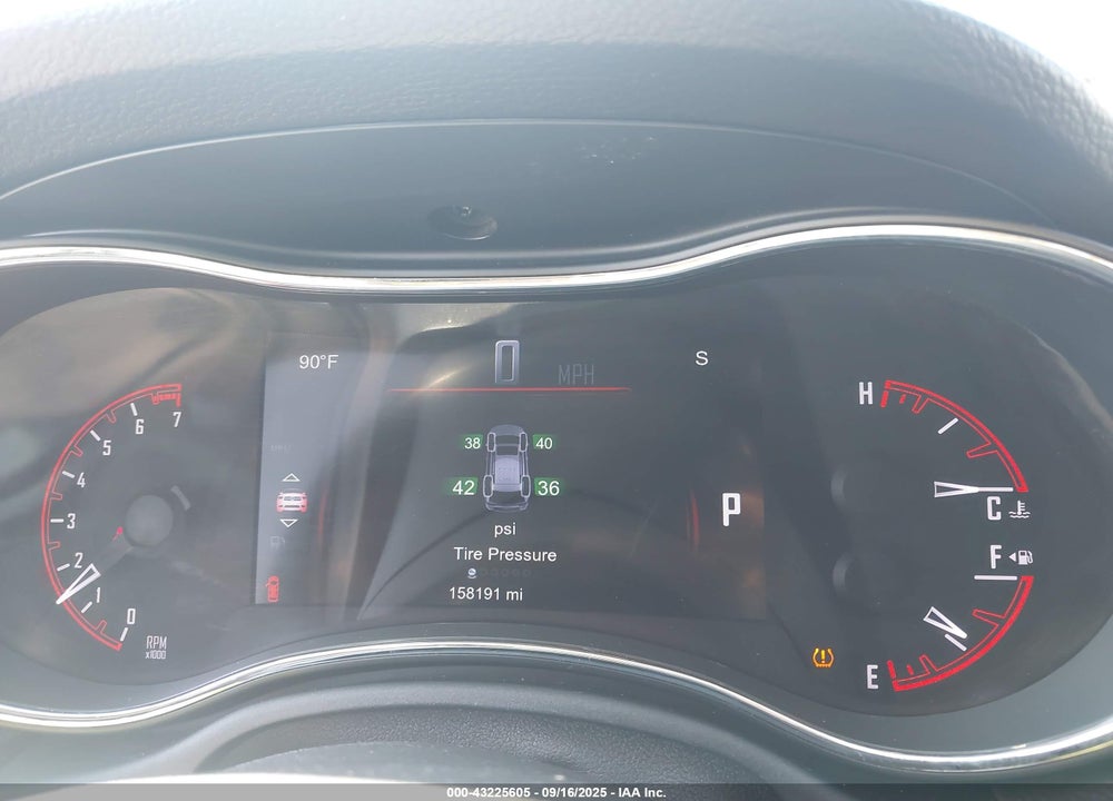 2014 DODGE DURANGO VIN: 1C4RDHAG7EC494840
