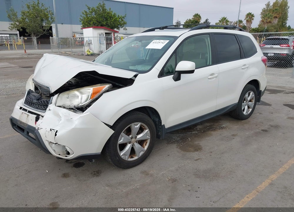 2014 SUBARU FORESTER 2.5I PREMIUM VIN: JF2SJAECXEH516701
