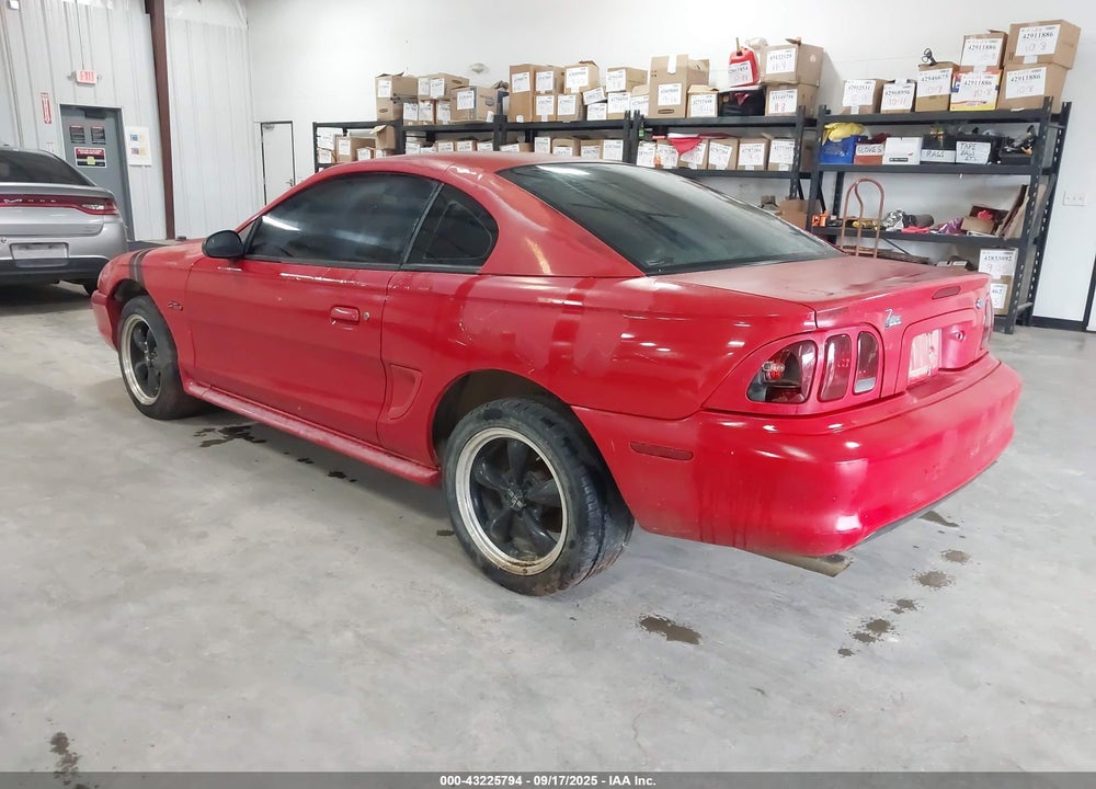 1996 FORD MUSTANG GT VIN: 1FALP42X1TF189629