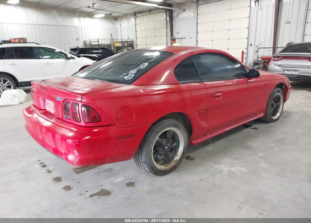 1996 FORD MUSTANG GT VIN: 1FALP42X1TF189629