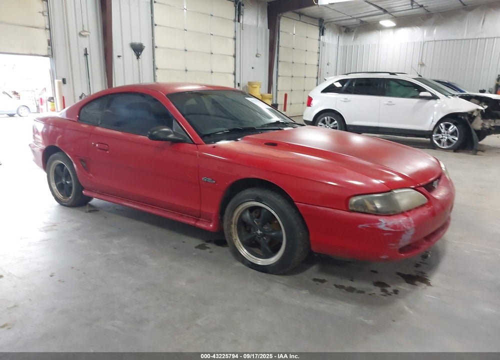 1996 FORD MUSTANG GT VIN: 1FALP42X1TF189629