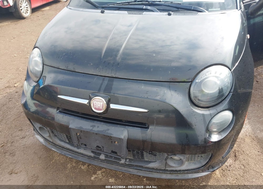2013 FIAT 500 TURBO VIN: 3C3CFFHH7DT544355