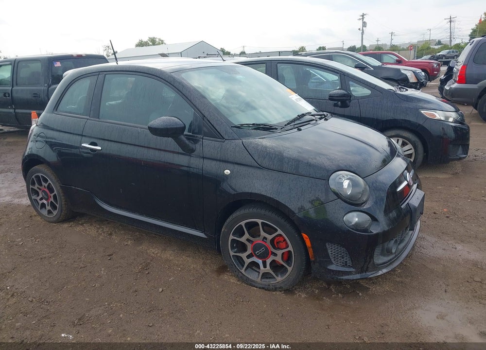 2013 FIAT 500 TURBO VIN: 3C3CFFHH7DT544355