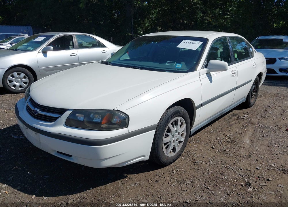 2003 CHEVROLET IMPALA VIN: 2G1WF52E139340632