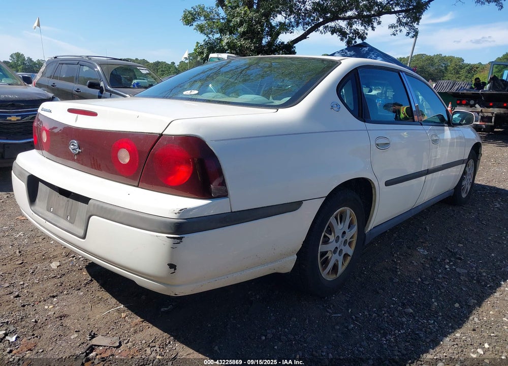 2003 CHEVROLET IMPALA VIN: 2G1WF52E139340632
