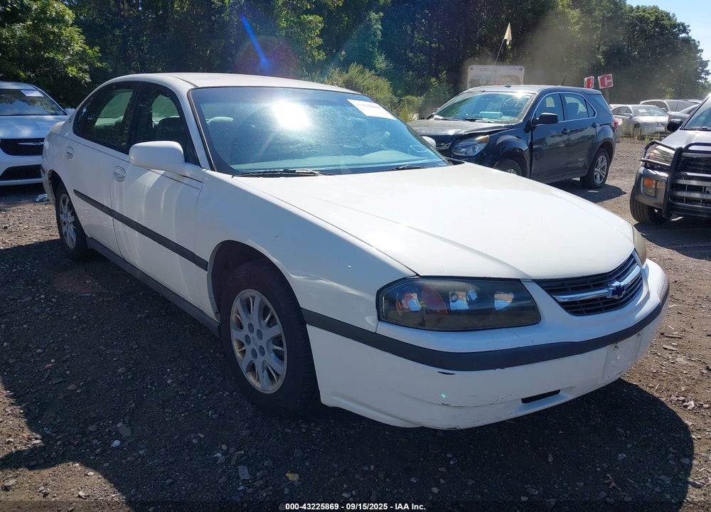 2003 CHEVROLET IMPALA VIN: 2G1WF52E139340632