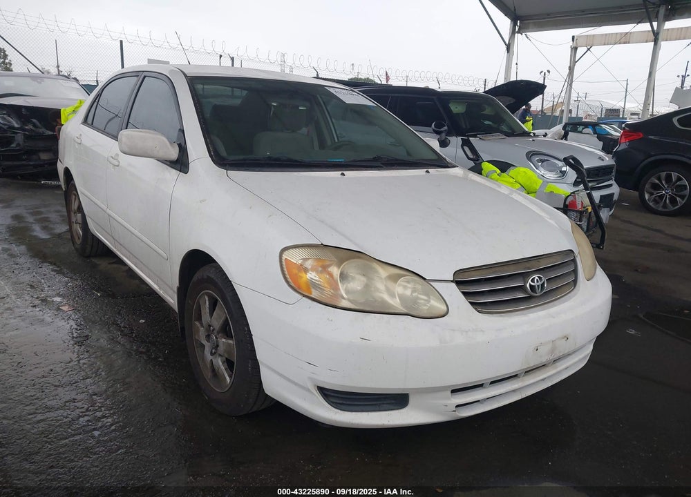 2004 TOYOTA COROLLA LE VIN: JTDBR32E942041472